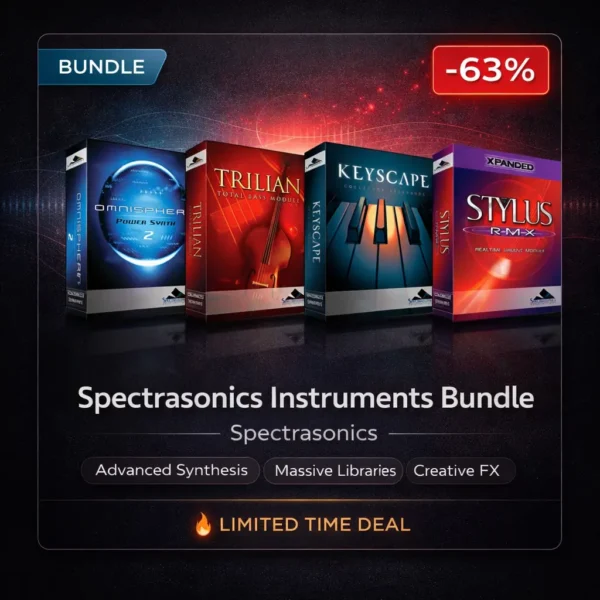 Spectrasonics Instruments Bundle – Ultimate Professional Virtual Instruments Collection