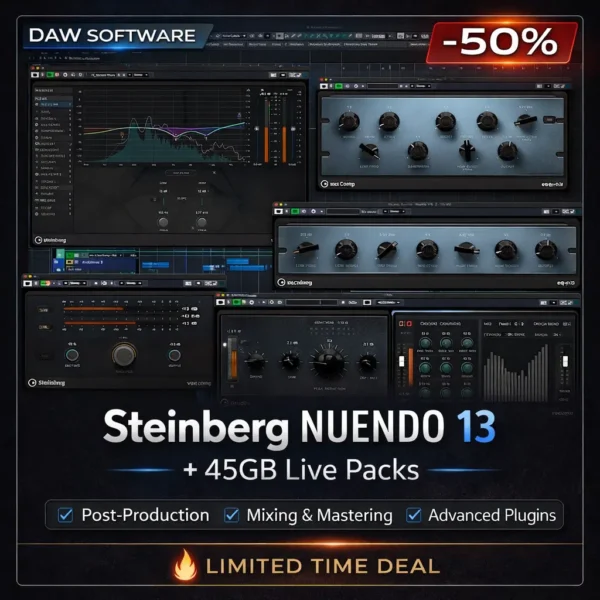 Steinberg Nuendo 13 – Pro Post & Immersive DAW Deal
