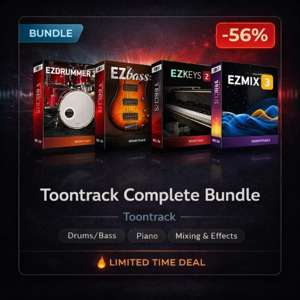 Toontrack Complete Bundle EZdrummer + Superior Drummer