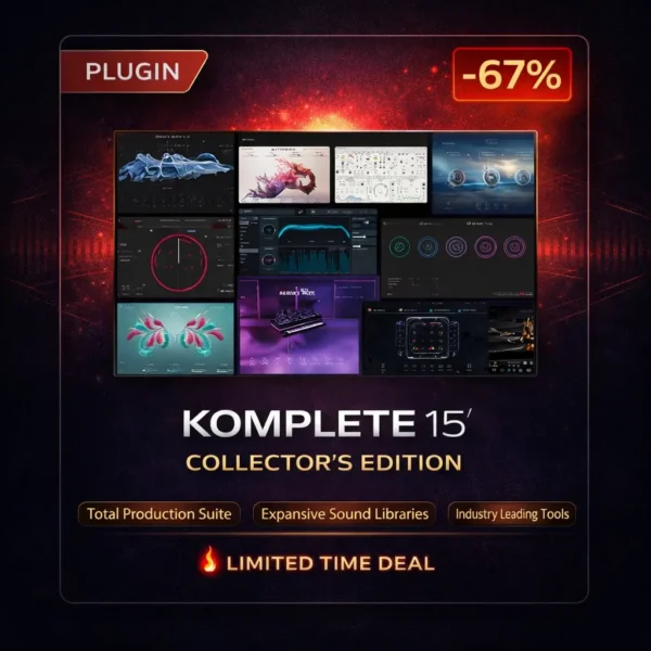 NI Komplete 15 Collector’s Edition – Ultimate Instrument & Effects Bundle