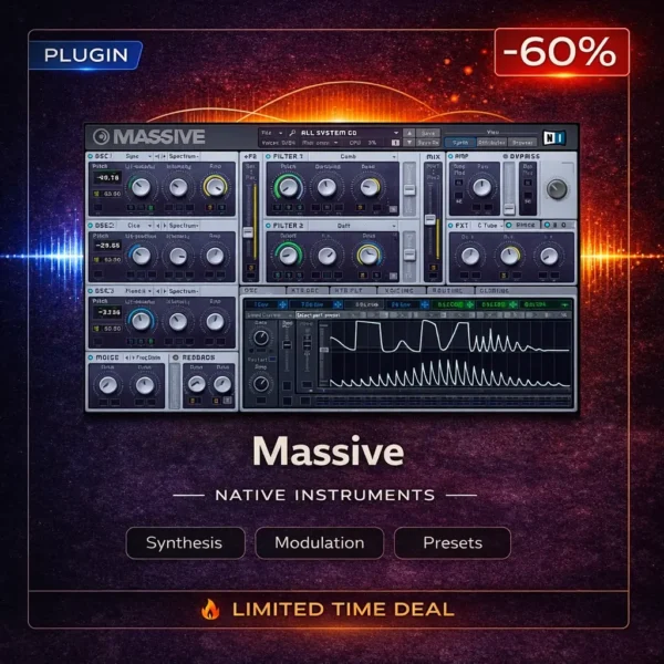 Native Instruments MASSIVE v1 Deal – Wavetable Synth VST