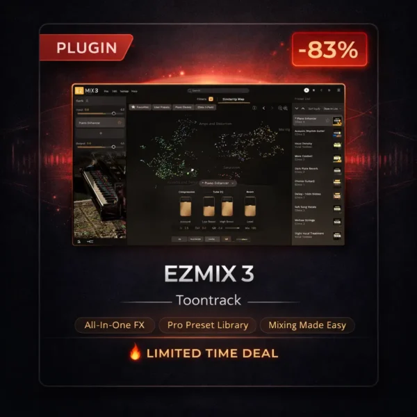 Toontrack EZmix 3 Deal – Mix & FX Preset Engine