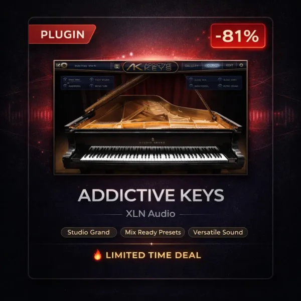 XLN Audio Addictive Keys – Premium Keyboard Virtual Instrument