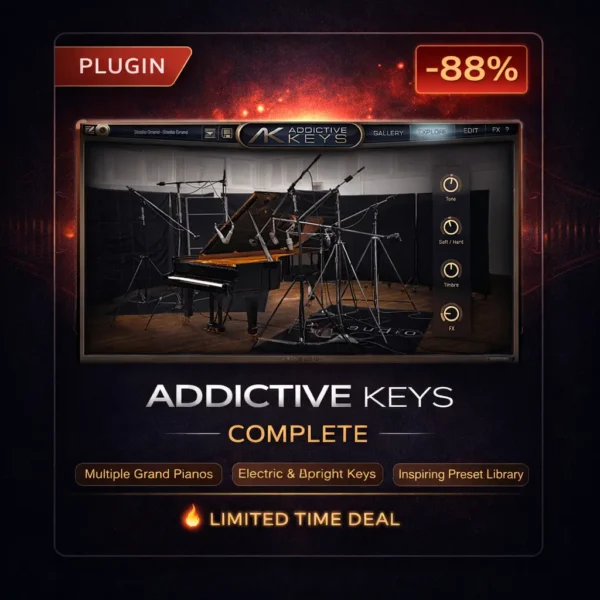 XLN Audio Addictive Keys Complete – Elite Piano & Keyboard Virtual Instrument
