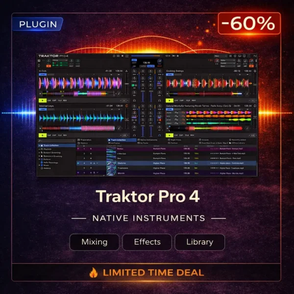 Native Instruments Traktor Pro 4 Deal – Professional DJ Software