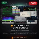 A.O.M. Factory Total Bundle – Mixing & Mastering Plugin Deal