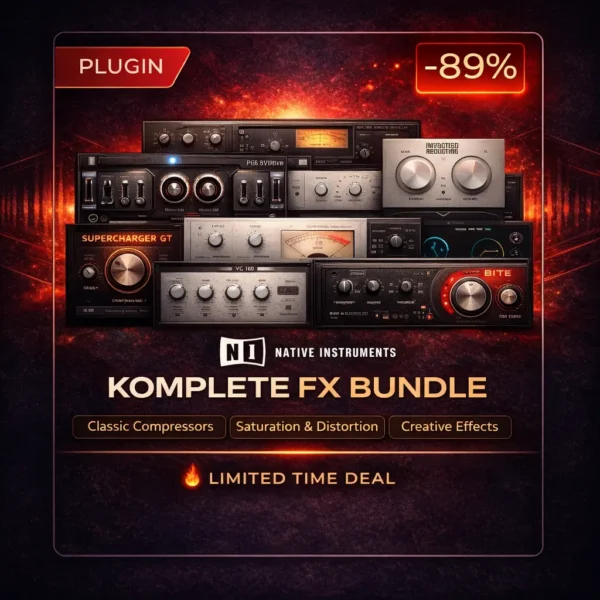 NI Komplete FX Bundle – Pro Mixing & Creative Effects Suite