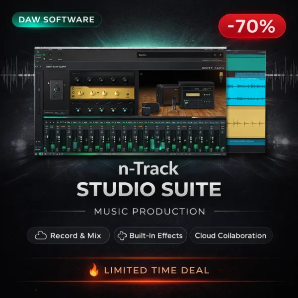 n-Track Studio Suite – DAW & Plugin Host Deals