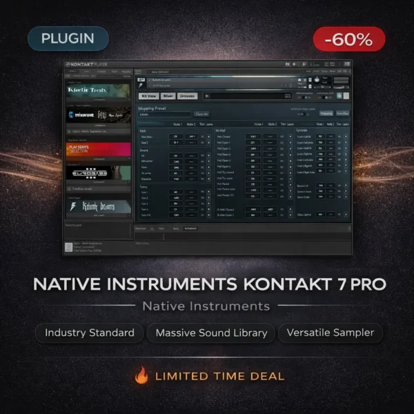 Native Instruments Kontakt 7 Pro – Professional Sampler Plugin