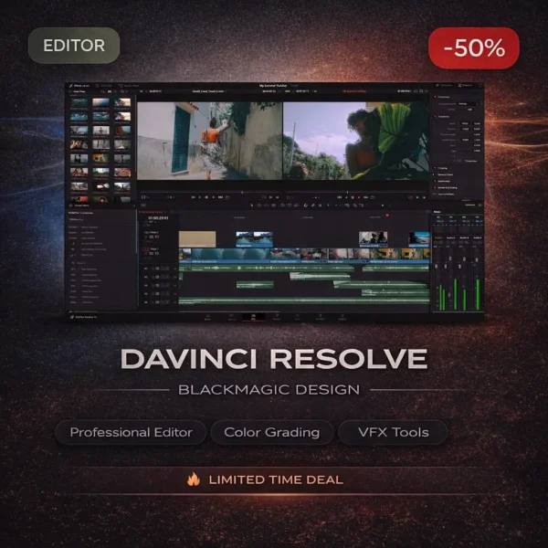 DaVinci Resolve Studio – Pro Video Editing Software