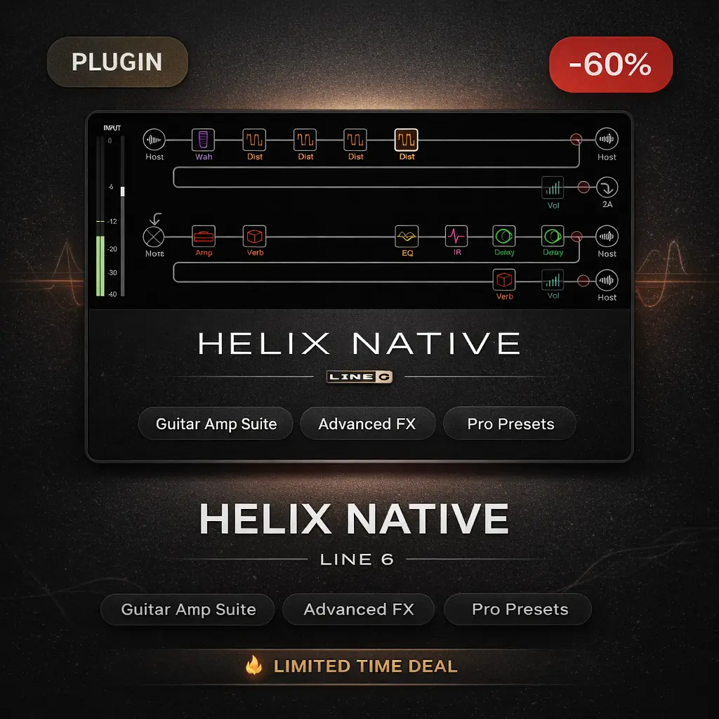 Helix Native v3 – Line 6 Amp & Effects Plugin Deal Helix Native v3 – Line 6 Amp & Effects Plugin Deal
