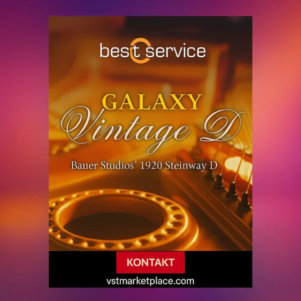 Galaxy Vintage D Grand Piano Kontakt Library