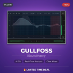 Download Soundtheory Gullfoss, the intelligent EQ plugin for mixing & mastering. Enhance clarity, depth & balance instantly at getplugindeals.com!