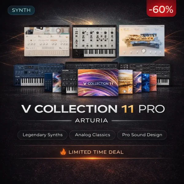 Arturia V Collection 11 Pro – Complete Software Instrument Suite