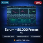 Xfer Serum 1 + 50,000 Presets — The Legendary Wavetable Synthesizer with Massive Sound Library
