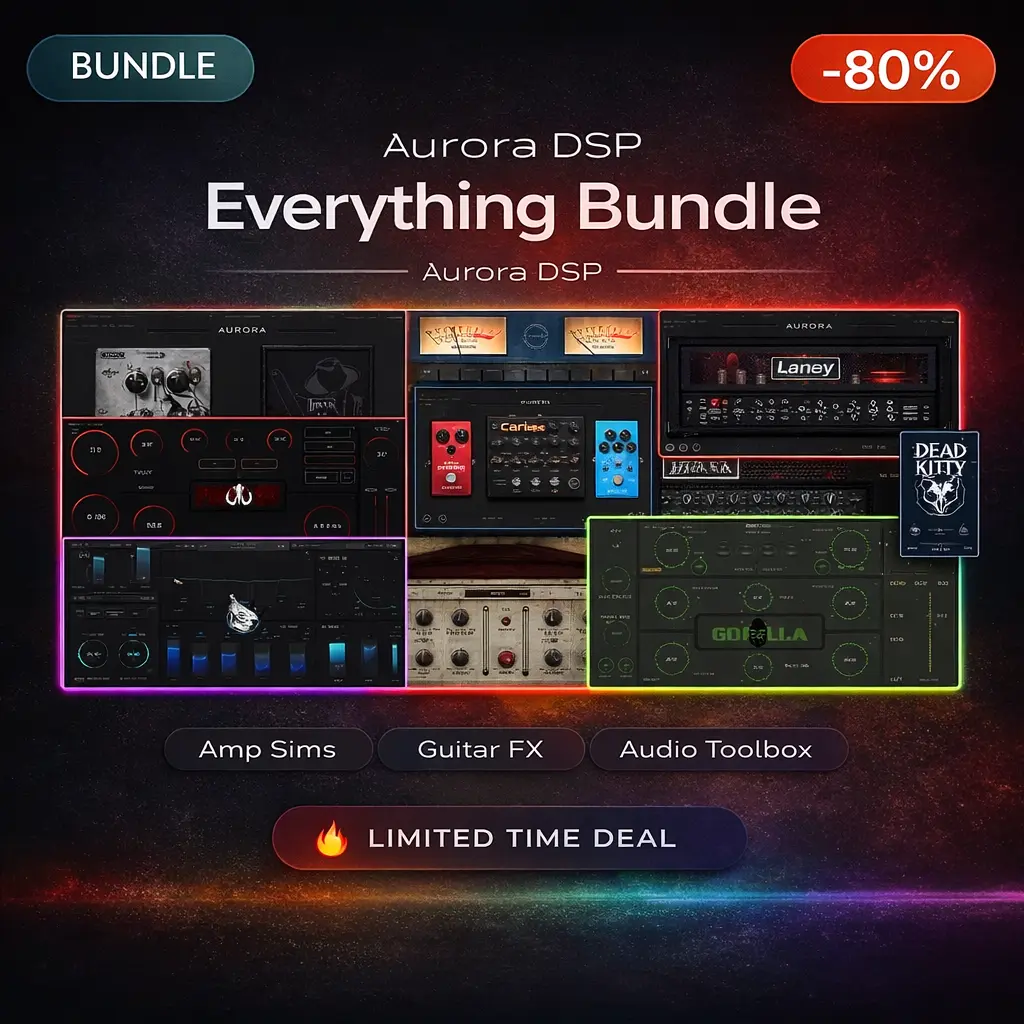 Aurora DSP Everything Bundle – Guitar Amp Plugin Suite Aurora DSP Everything Bundle – Guitar Amp Plugin Suite