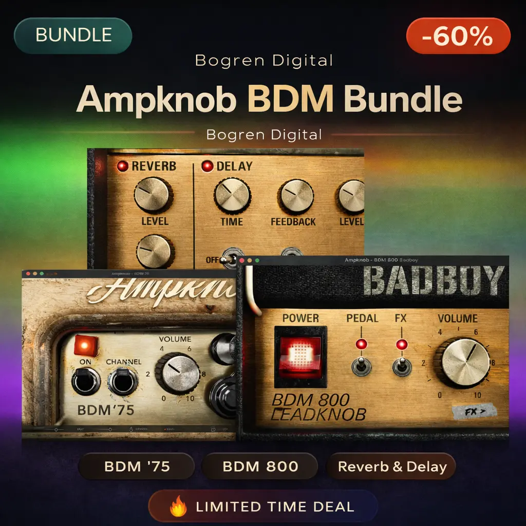 Bogren Digital Ampknob BDM Bundle – Metal Amp Suite Bogren Digital Ampknob BDM Bundle – Metal Amp Suite