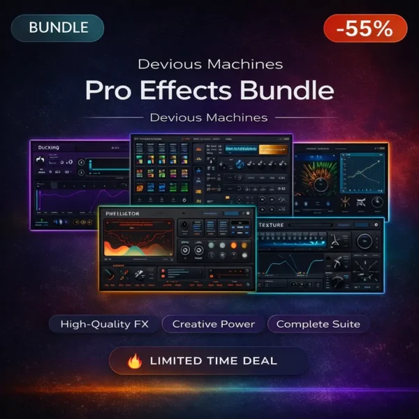 Devious Machines Pro Effects Bundle – Creative FX Suite
