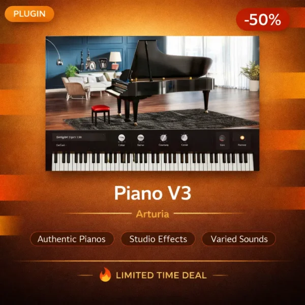 Arturia Piano V3 – Physical Modeling Piano Plugin Deal
