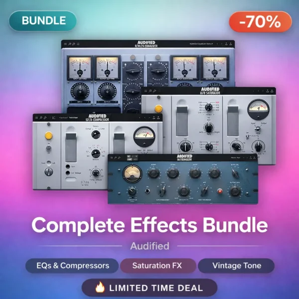 Audified Complete Effects Bundle – Mixing Plugin Suite