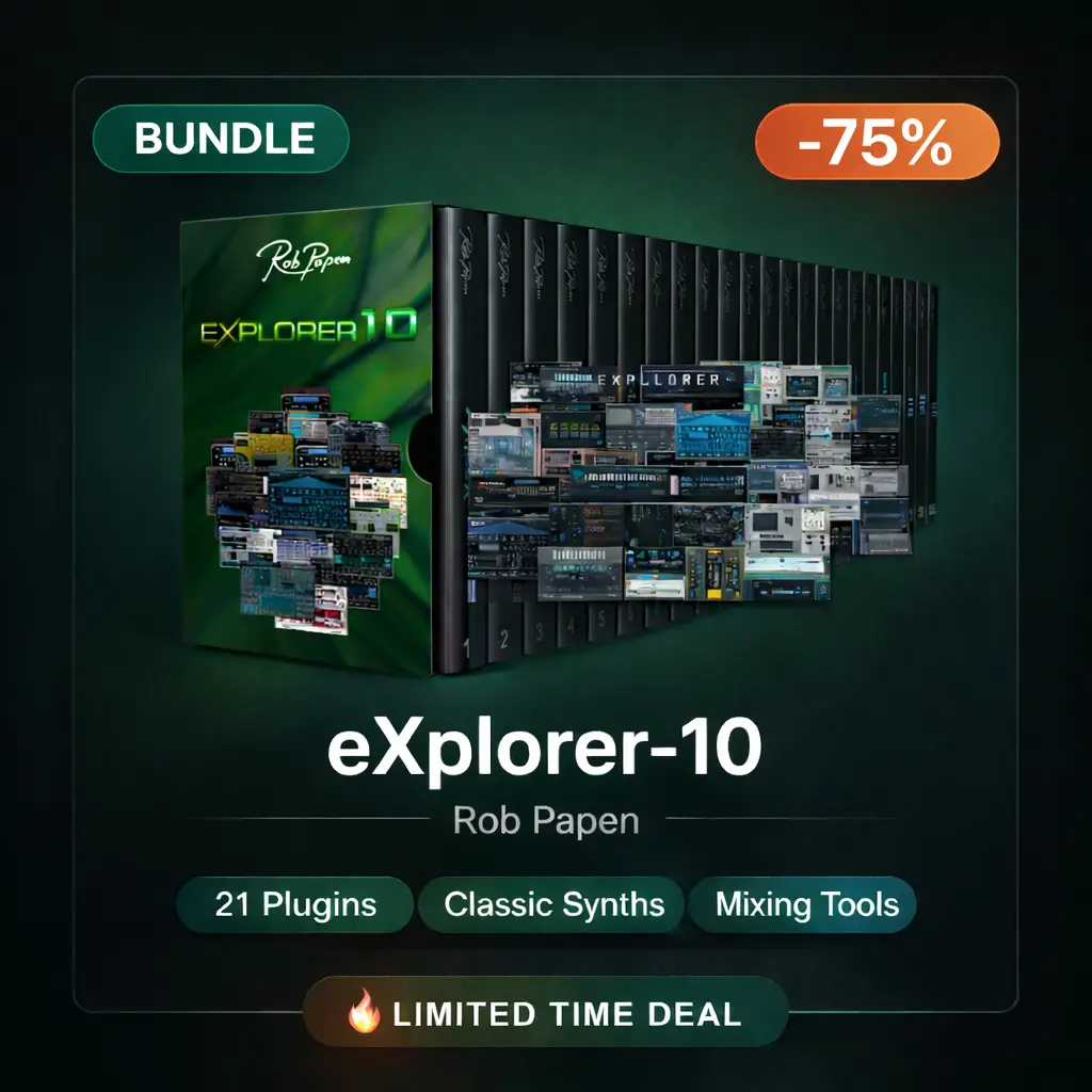 Rob Papen eXplorer-10 – Complete Synth Plugin Bundle Rob Papen eXplorer-10 – Complete Synth Plugin Bundle