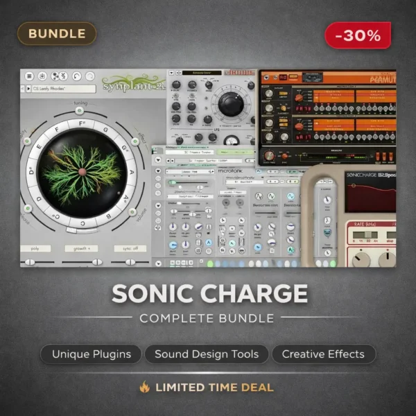 Sonic Charge Complete Bundle – 6 Plugins Deal