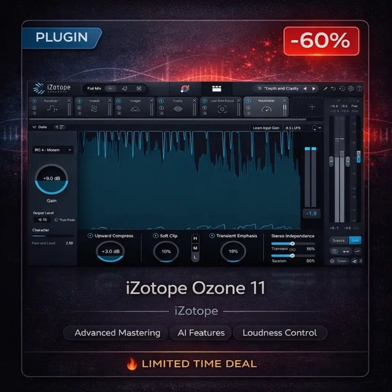 iZotope Ozone 11 Deal – AI Mastering Suite