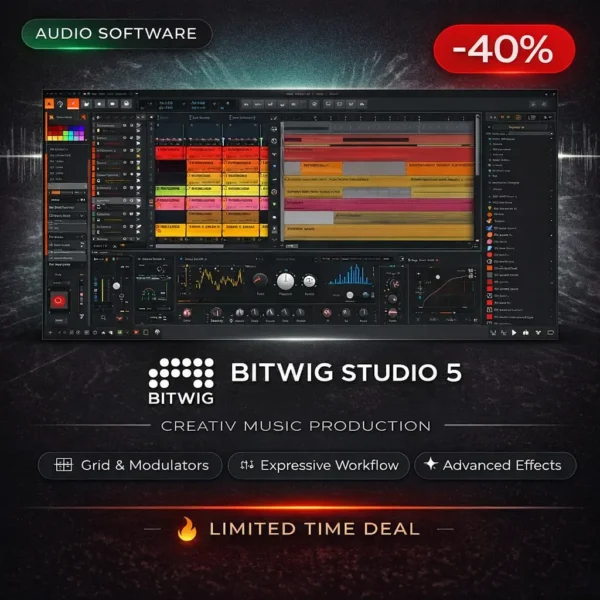 Bitwig Studio 5 – Modern Modular DAW Deal