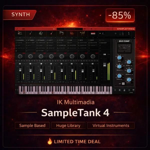IK Multimedia SampleTank 4 – Sample & Groove Workstation
