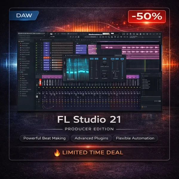 FL Studio 21 Producer Edition Deal – Full DAW