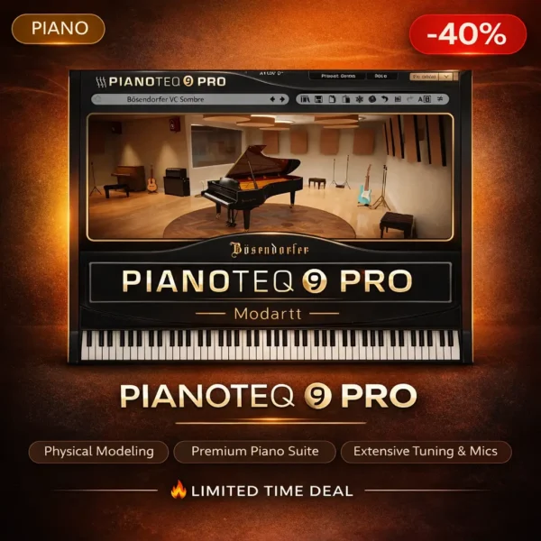 Modartt Pianoteq 9 PRO – Physical Modeling Piano