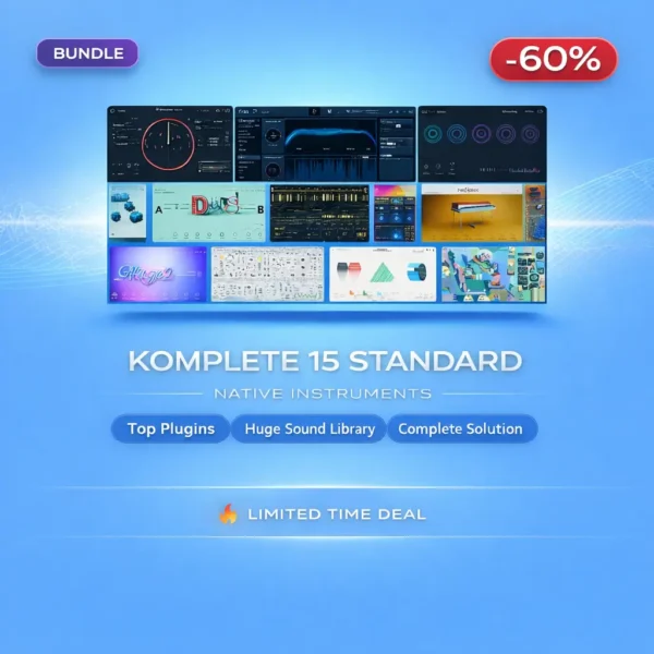 Native Instruments KOMPLETE 15 Standard – Plugin Deals