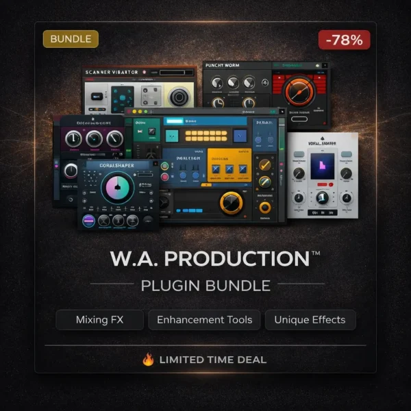 W.A. Production Plugin Bundle – EDM Plugin Deals