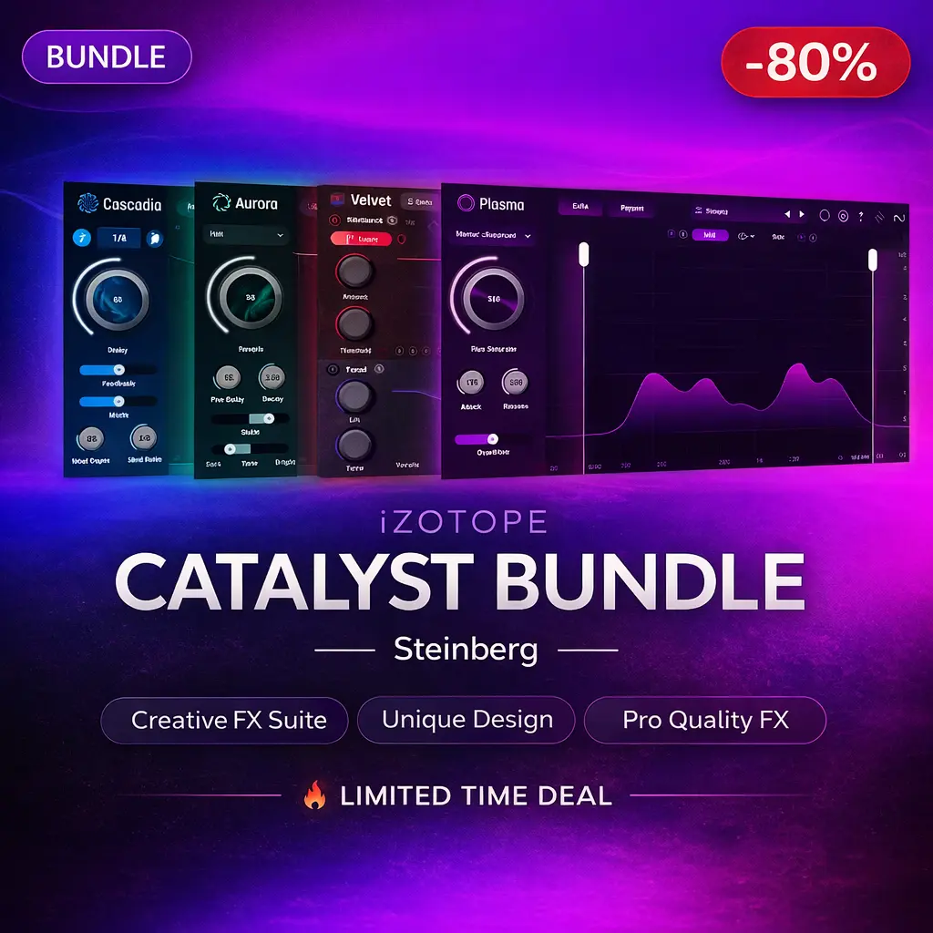 iZotope Catalyst Bundle – Aurora, Cascadia & Plasma FX iZotope Catalyst Bundle – Aurora, Cascadia & Plasma FX