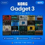 KORG Gadget 3 Plugins all-in-one music production suite with synthesizers, drum machines and FX for electronic music producers