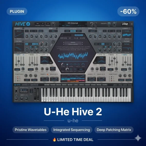 u-he Hive 2 Plugin Deals – Fast Synth