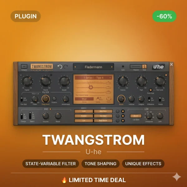u-he Twangström Plugin Deals – Spring Reverb