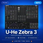 u-he Zebra 3 modular wavetable synthesizer plugin interface for film scoring, EDM and ambient music production